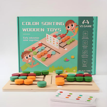 TIPTOP Wooden Color Sorting Slide | Child Playing