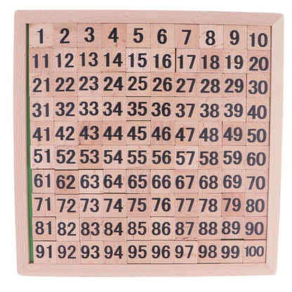 TIPTOP Wooden Hundred Board | Montessori Early Math Learning