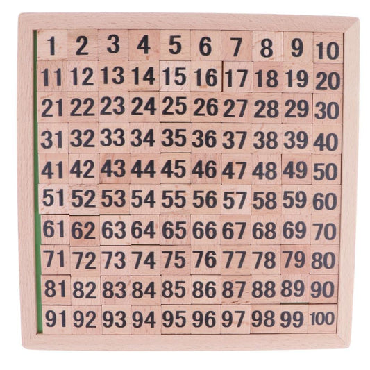 TIPTOP Wooden Hundred Board | Montessori Early Math Learning