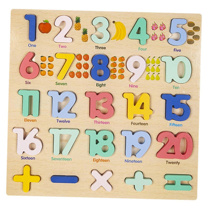 TIPTOP Macaron Numbers Peg Puzzle | Pieces Detail