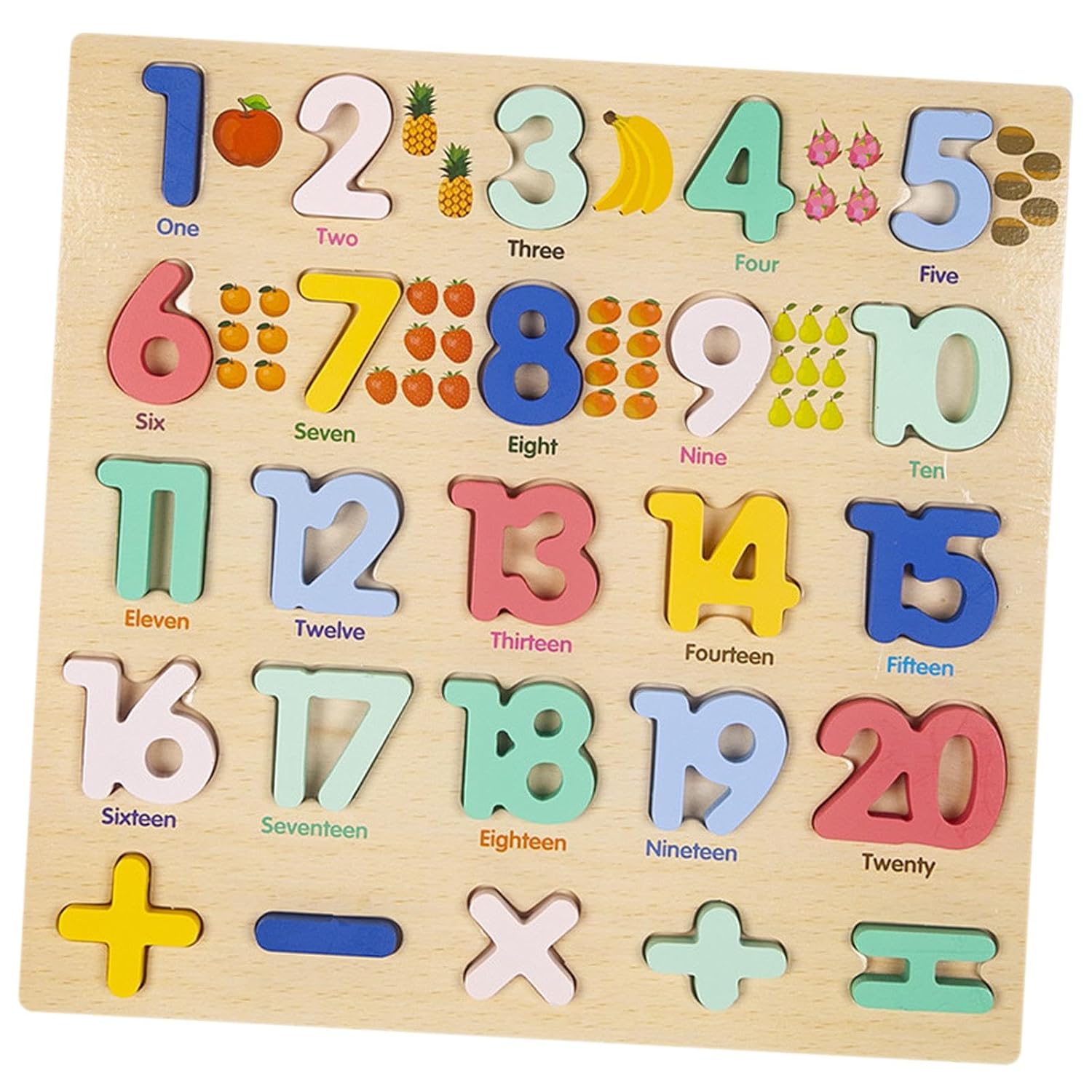 TIPTOP Macaron Numbers Peg Puzzle | Child Playing