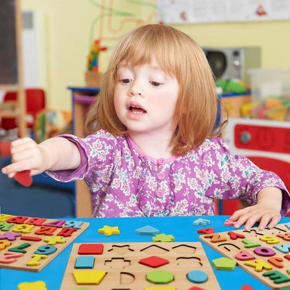 Wooden Shapes Puzzle | Detail View