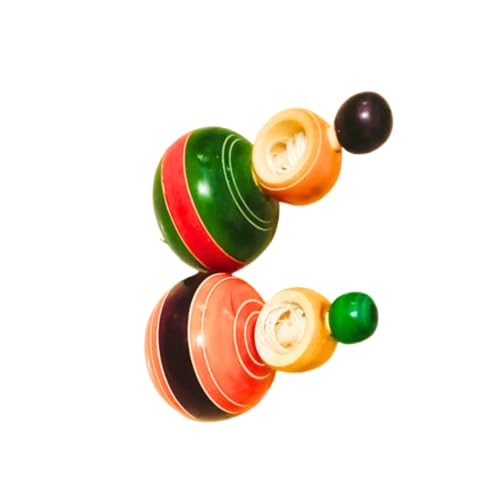 TIPTOP Wooden Spinning Top | In Action