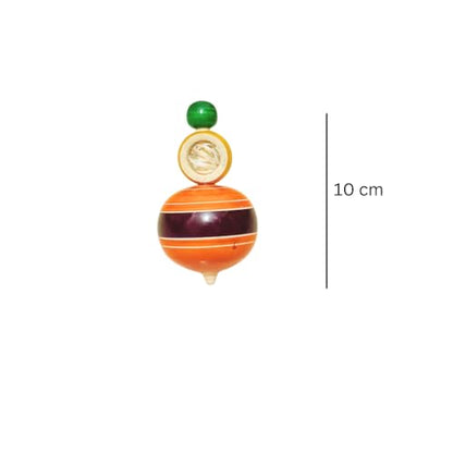 TIPTOP Wooden Spinning Top | Size Reference