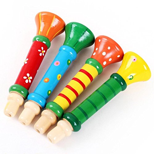 TIPTOP Wooden Trumpets | Size Reference