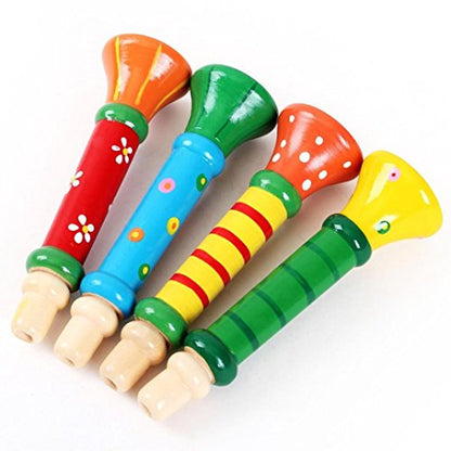 TIPTOP Wooden Trumpets | Size Reference