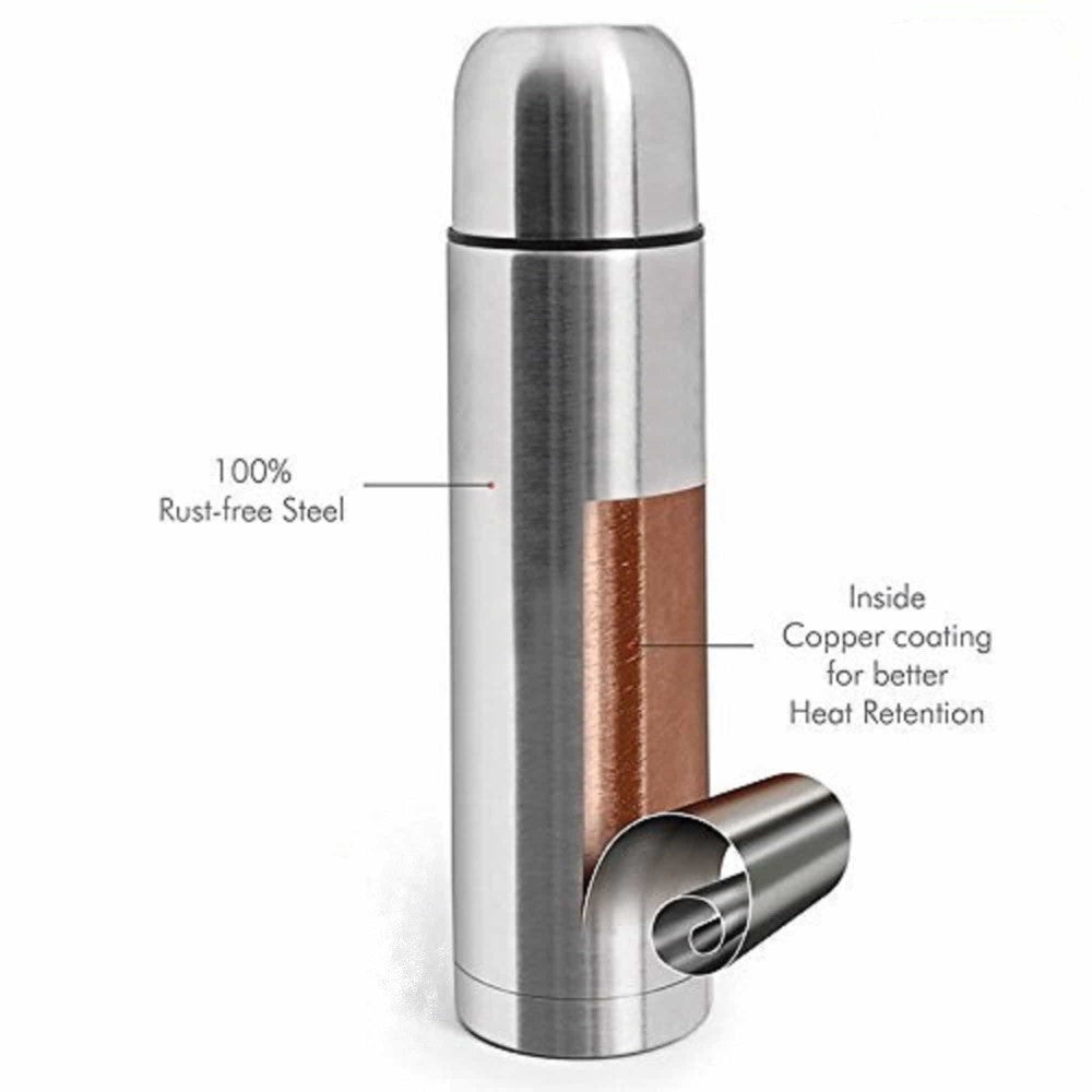 Milton Plain Lid Thermosteel Insulated Water Bottle
