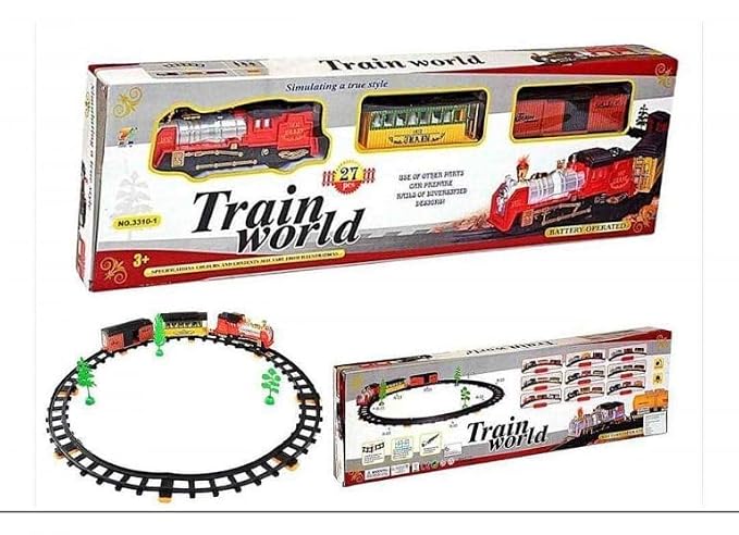 Train World Classic Electric Toy Train Set