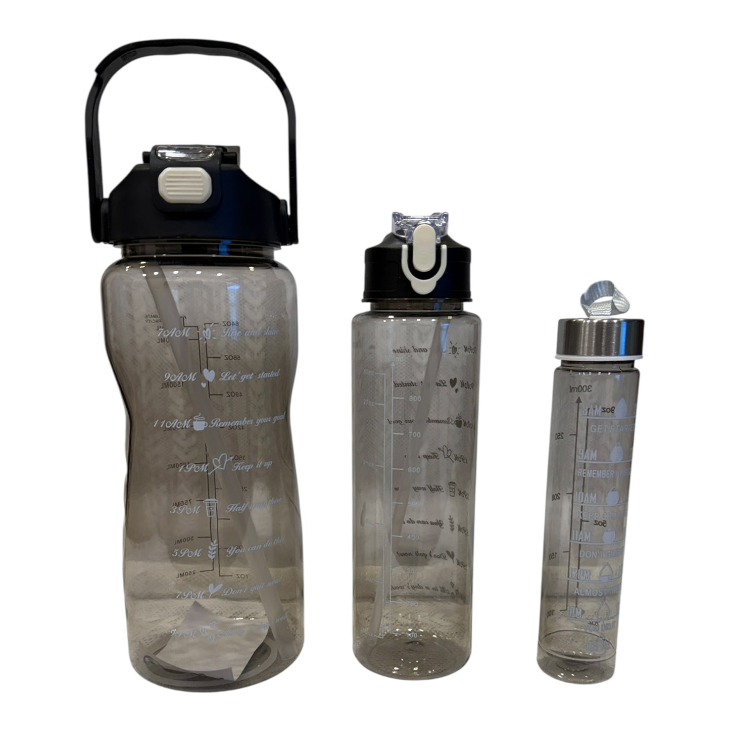 Transparent Water Bottle Set | Packaging View