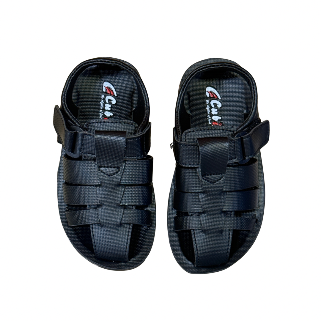 Cubix School Sandal for Boys & Girls 72500 Black