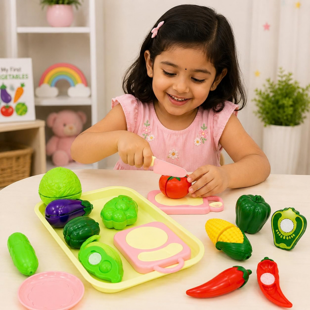 Vegetable Cutting Toy Set