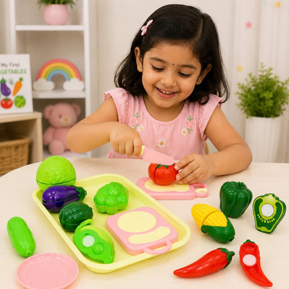 Vegetable Cutting Toy Set