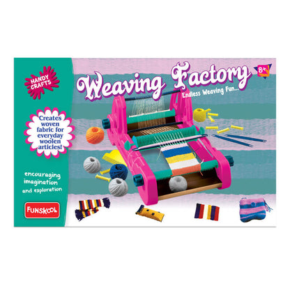 Funskool Handycrafts Weaving Factory DIY Loom Kit for Children