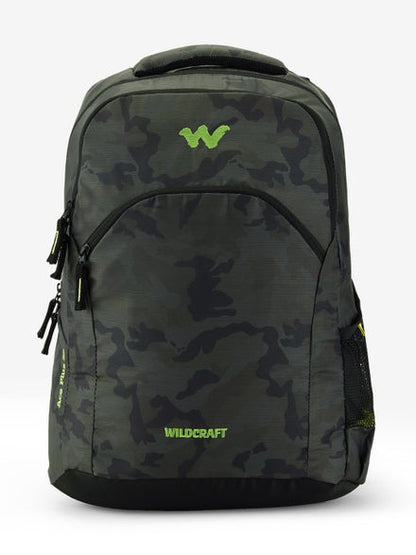 Wildcraft Ace Plus 25L Laptop Backpack-Olive with 5 Years Warranty