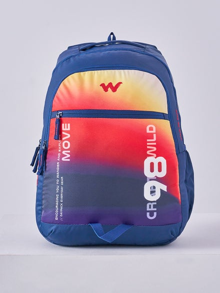 Wildcraft Atlas 35 Plus Backpack - Navy with 5 Years Warranty