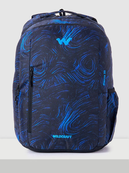 Wildcraft Sierra 35 Lightweight Water Repellent Adventure Backpack Black & Blue