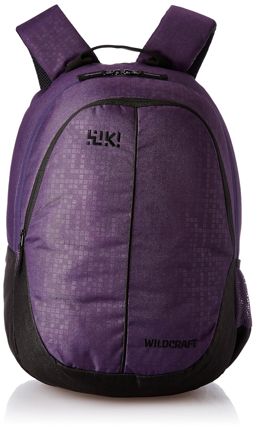 Wildcraft Wiki Bricks 1 Purple Lightweight 27L Two Compartment Backpack