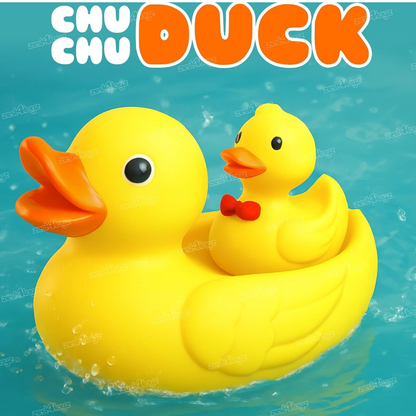 Floating Rubber Duck Set for Kids