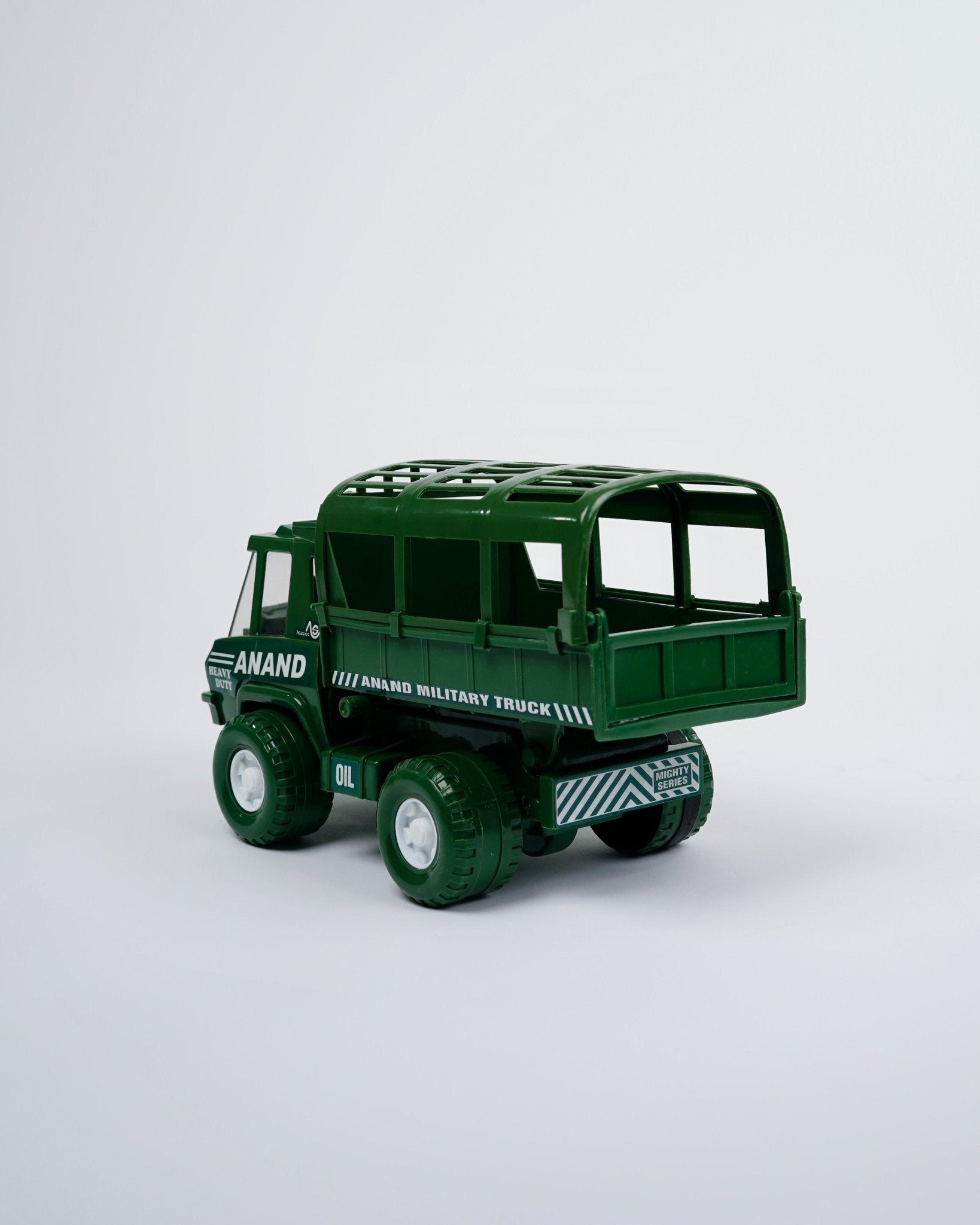 ANAND Kids Military Truck Toy with Functional Carrier, Heavy Friction Drive