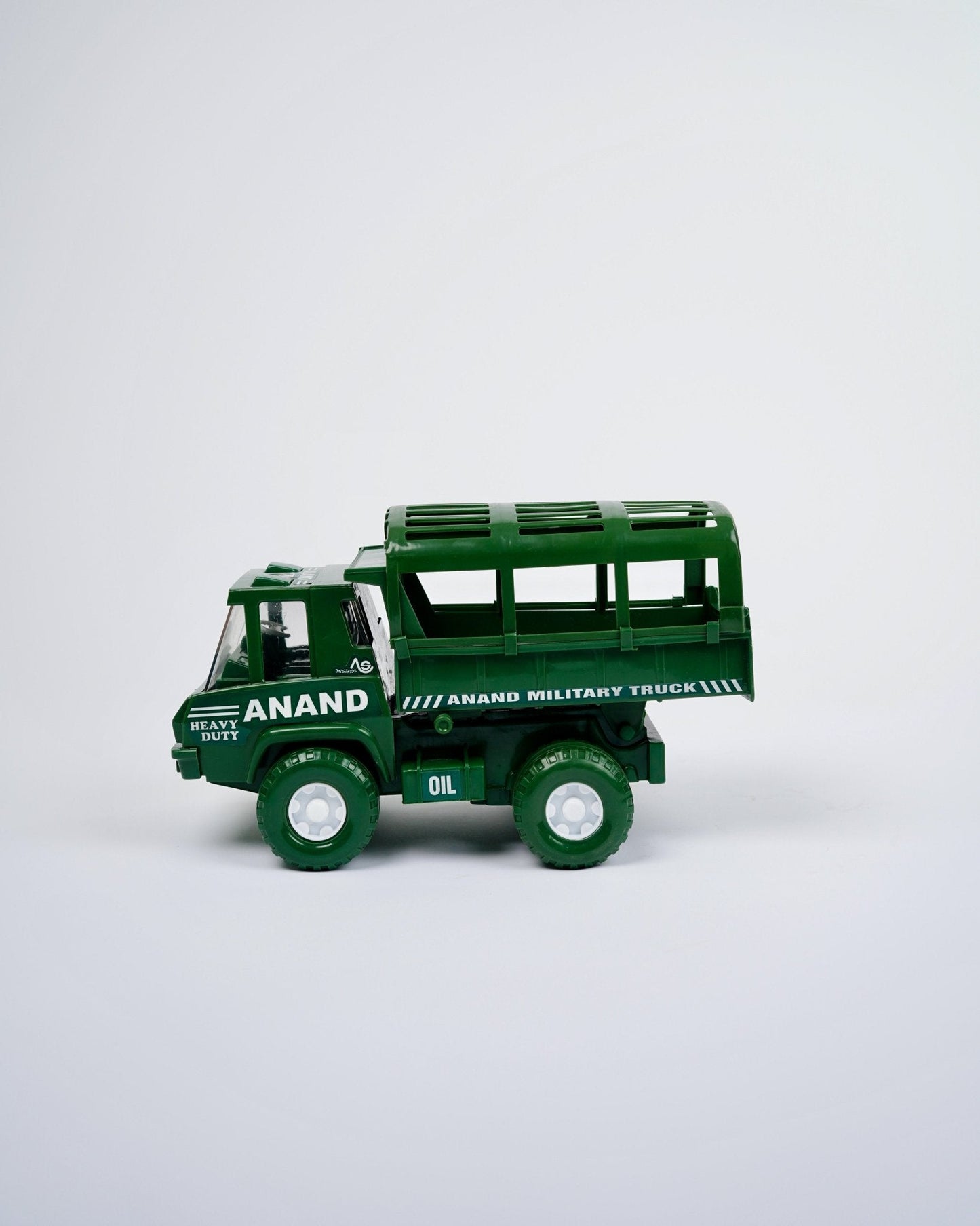 ANAND Kids Military Truck Toy with Functional Carrier, Heavy Friction Drive