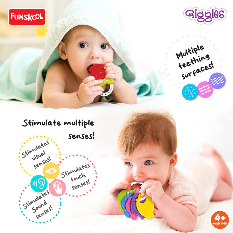 Giggles Baby's Best Friend Combo Teether Rattle
