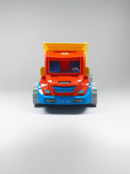 Beast Dumper Functional Construction Truck Toy for Kids, Robust Plastic, Friction Powered