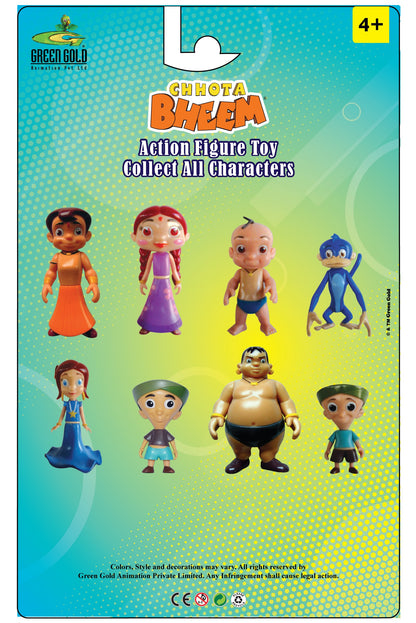 Chhota Bheem Action Figure Toy for Kids - Non-Toxic, Child Safe, Collectible Hero