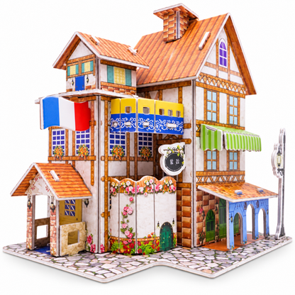 DIY 3D Cardboard Puzzle Kit
