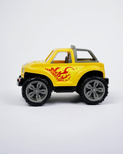 Heavy-Duty Friction-Powered Formula Racing Jeep Toy for Thrilling Adventures