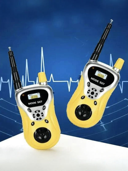 TIPTOP 2 Pieces Scratch Resistant 2 Way Walkie-Talkie Toys