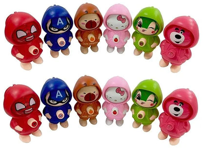 Face Changing Keychain ( Random Design )