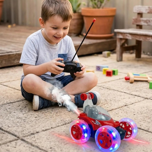 RC Spray Stunt Car 360° With Mobile Control
