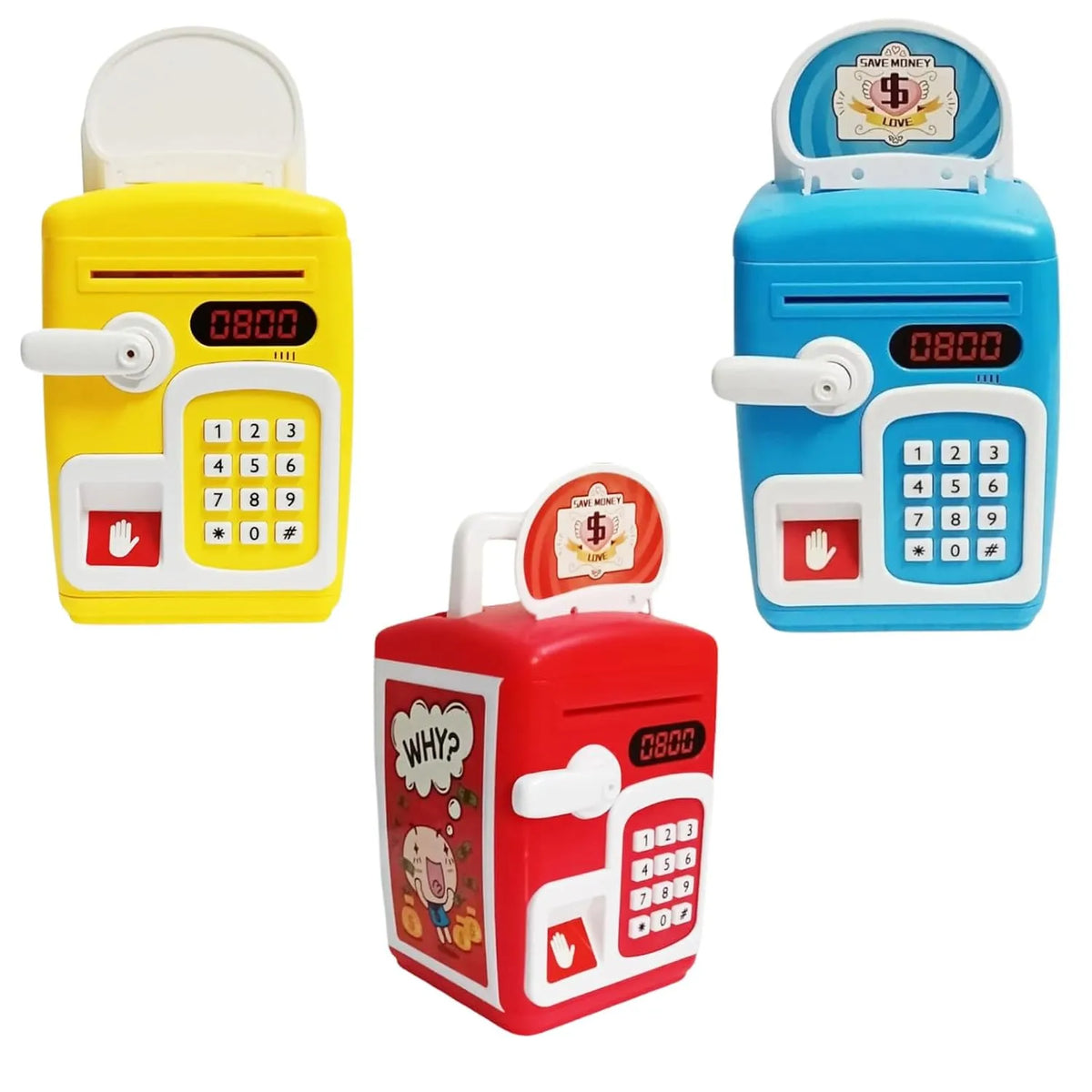 Savings Box - Money Bank with Light and Sound