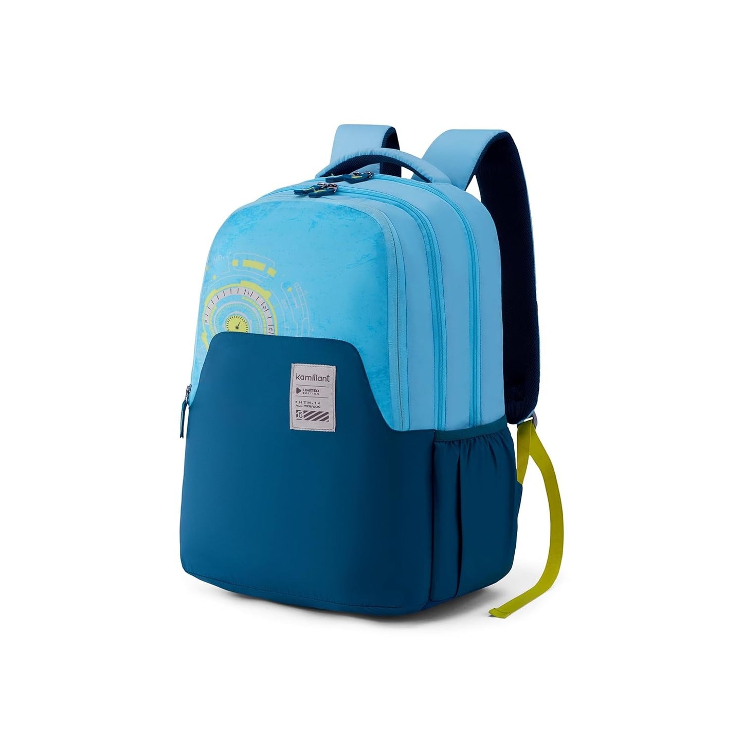 Kamiliant by American Tourister Brim Casual Backpack with 36 L Capacity, Ergonomically Designed with Bottle Holder for Men And Women with 1 Year International Warranty