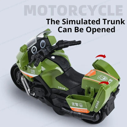 Mini Inertia Moto Bike Toy - Random