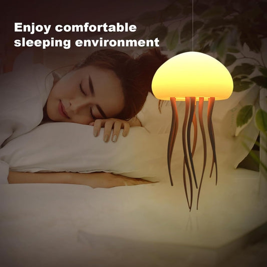 TIPTOP Jellyfish LED Night Light Lamp for Kids Room Decor