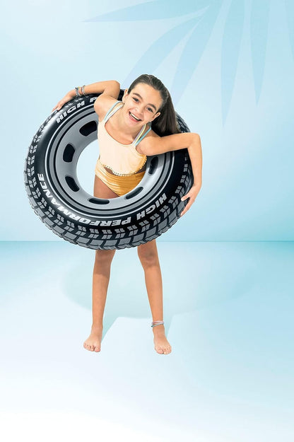 Intex Swimming Pool Tube for Big Size Tyre Wheel - Swim Tube Ring for Adult