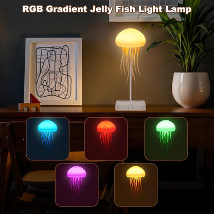 TIPTOP Jellyfish LED Night Light Lamp for Kids Room Decor