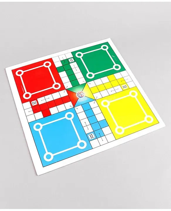 Ratnas PVC Kids Chess and Ludo Board Game Multicolour Set