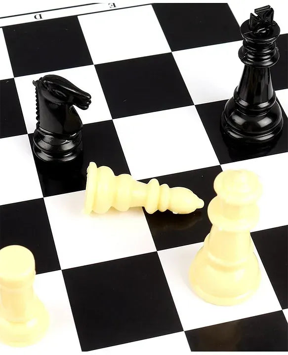 Ratnas PVC Kids Chess and Ludo Board Game Multicolour Set