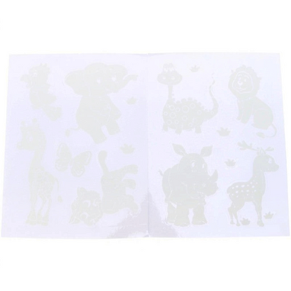 5 in Jungle Glow in the Dark Wall and Ceiling Stickers