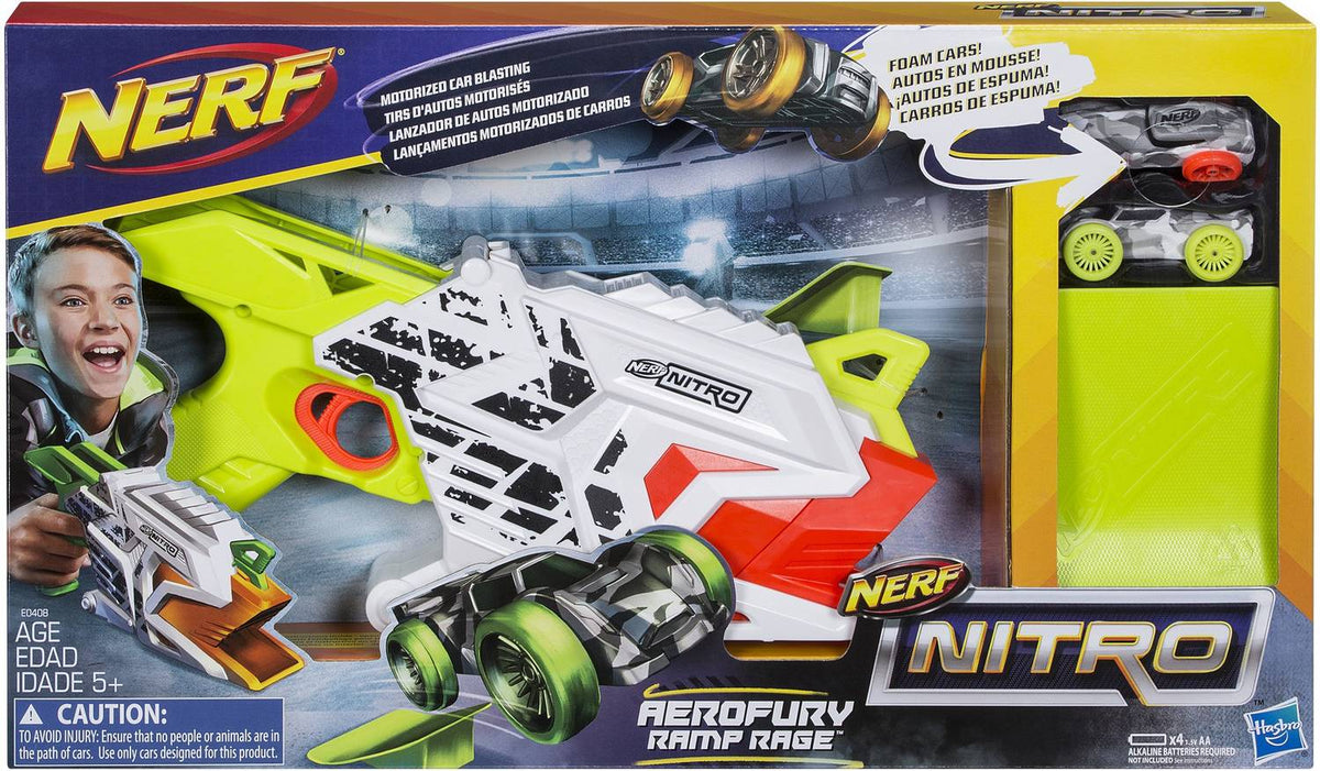 Nerf Nitro Aerofury Ramp Rage Guns & Darts