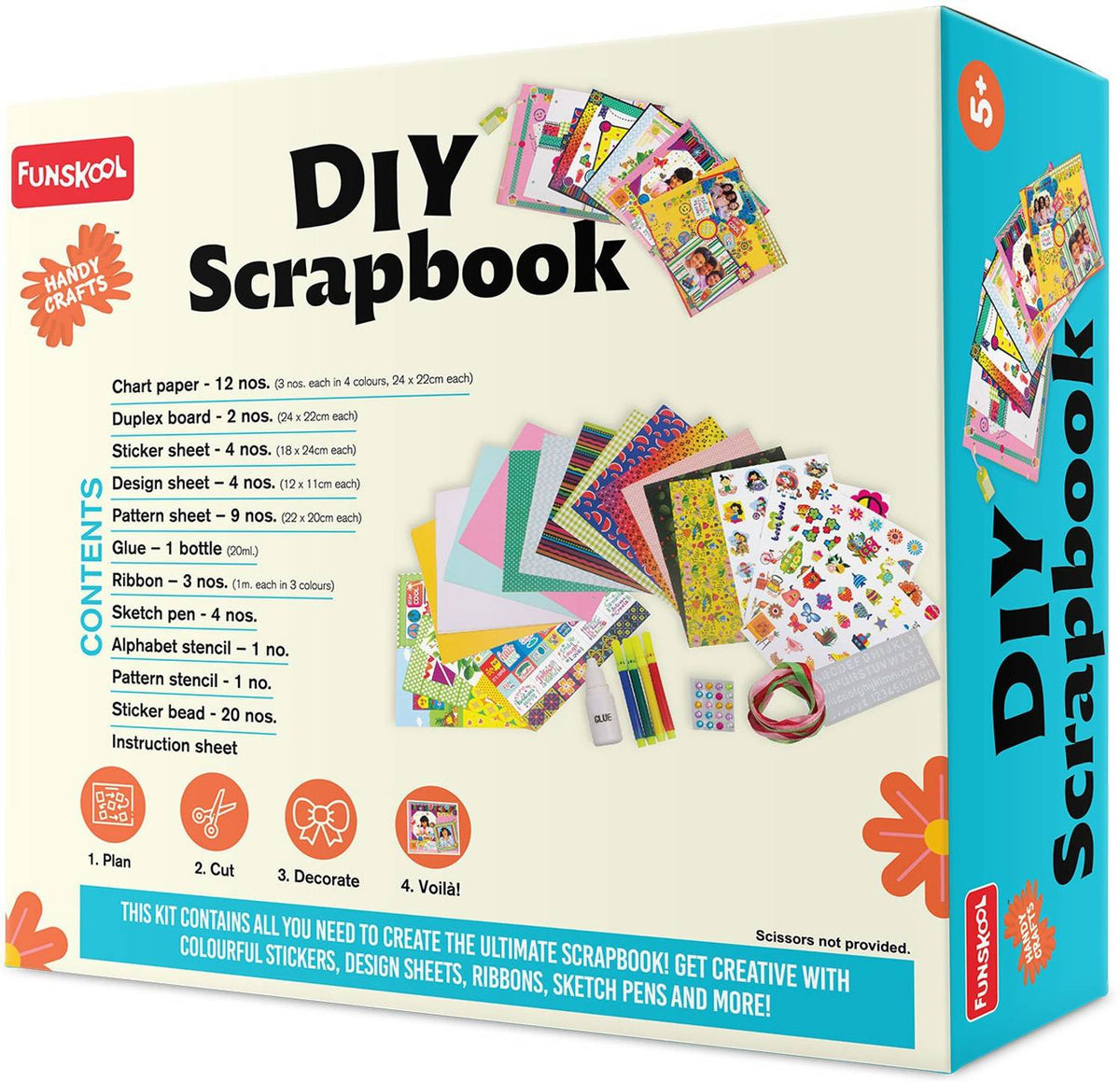 Handycrafts Scrapbook Kit Recollect Your Old Memories