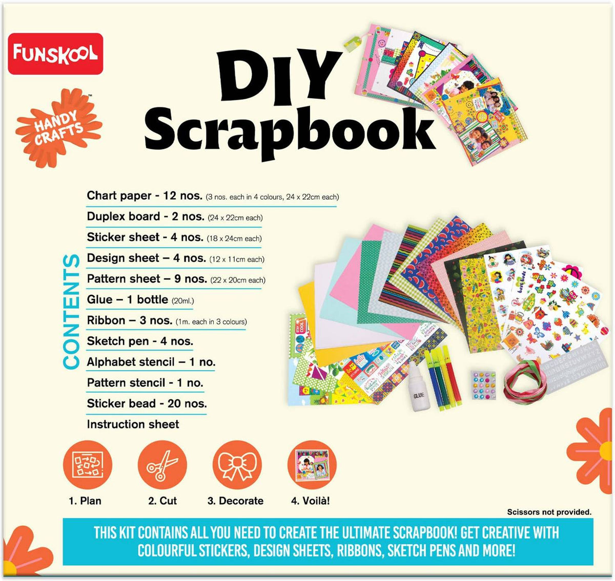 Handycrafts Scrapbook Kit Recollect Your Old Memories