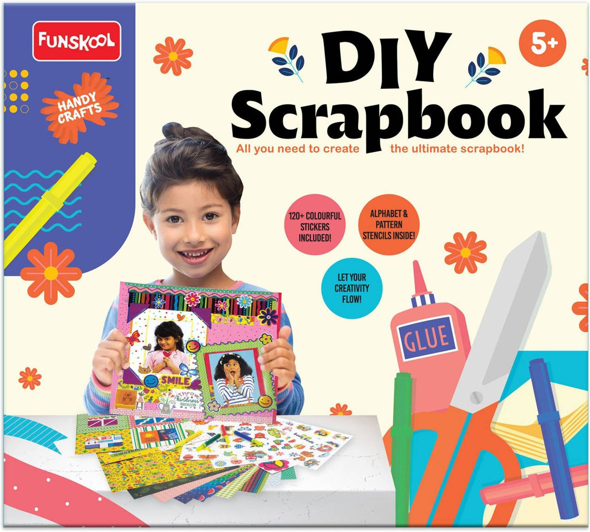 Handycrafts Scrapbook Kit Recollect Your Old Memories