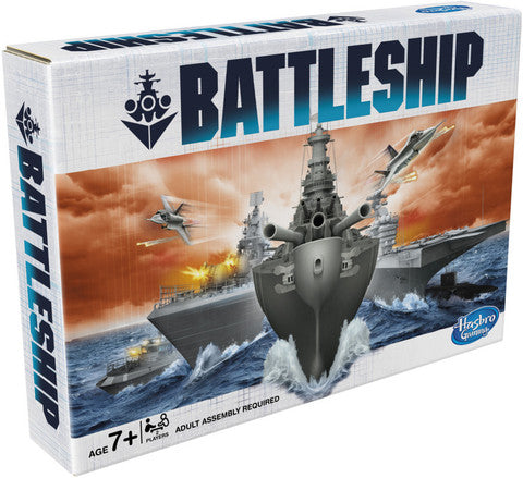 Hasbro Gaming Battleship Classic Naval Combat Strategy Board Game for Kids Ages 7+