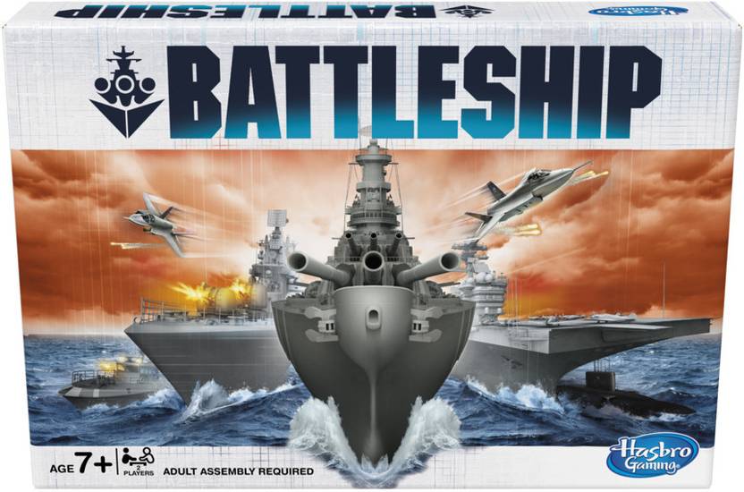 Hasbro Gaming Battleship Classic Naval Combat Strategy Board Game for Kids Ages 7+