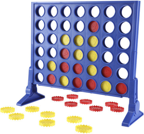 Hasbro Gaming Classic Connect 4 Strategy Board Game for Kids, 2 Players