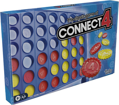 Hasbro Gaming Classic Connect 4 Strategy Board Game for Kids, 2 Players