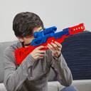 Nerf Alpha Strike Wolf LR-1 Blaster: Targeting Scope, 12 Elite Darts, Pump Action Fun